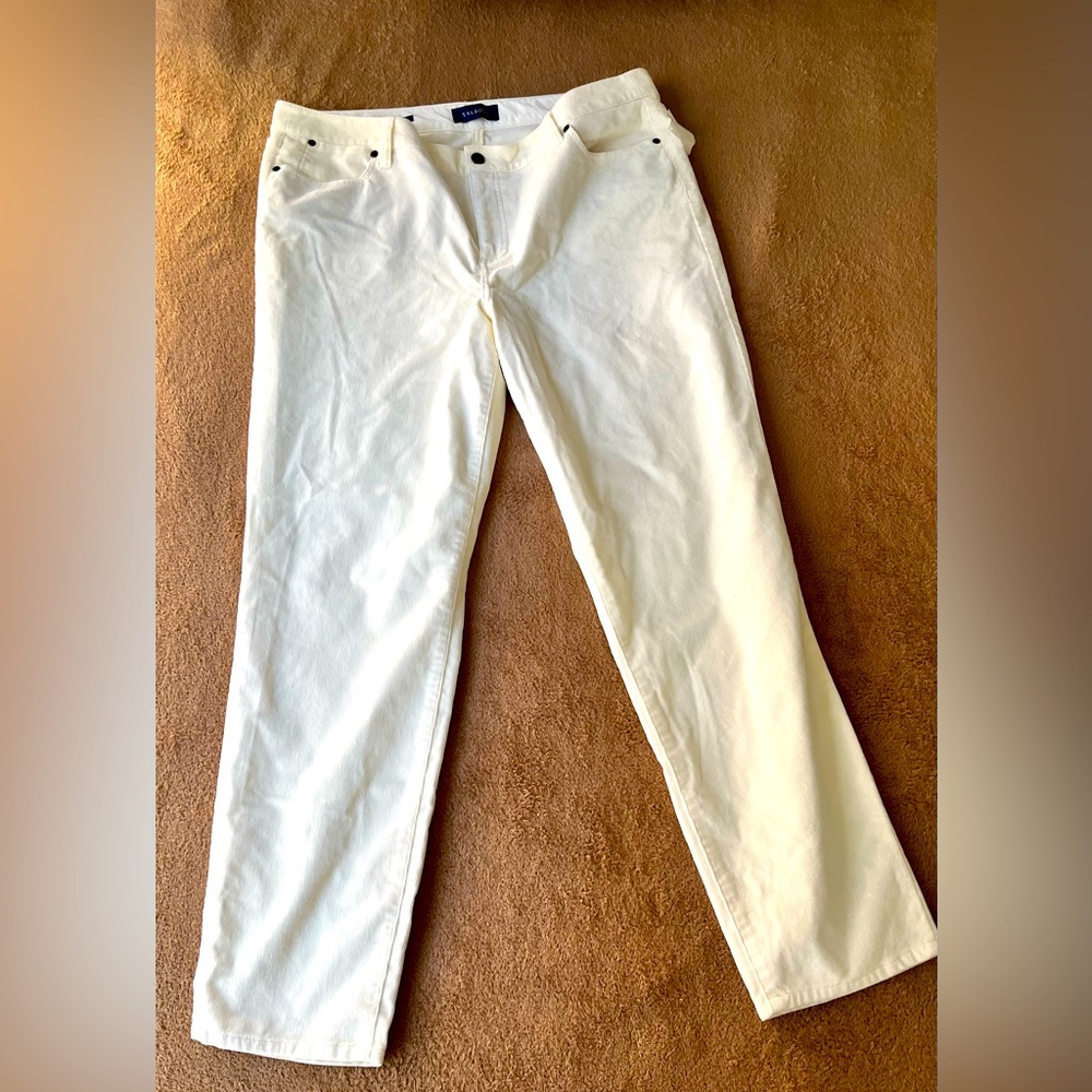 Talbot’s slim ankle jeans. Iridescent fabric. NWT